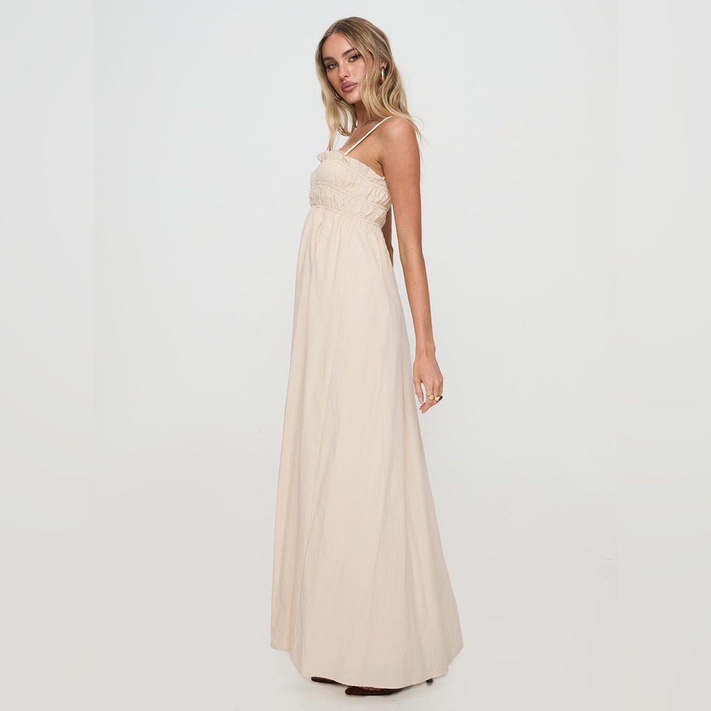 PRINCESS POLLY | Love All Around Maxi Dress in Cream